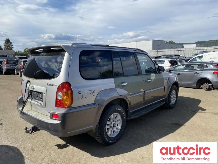 Hyundai Terracan 2002-2007 , Motorkode: J3, Girkassekode:
