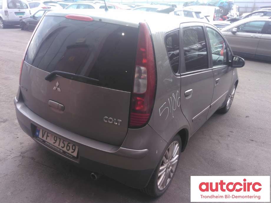 Mitsubishi Colt 2004-2008 (Type VII, Fase 1) , Motorkode: 135930, Girkassekode: 