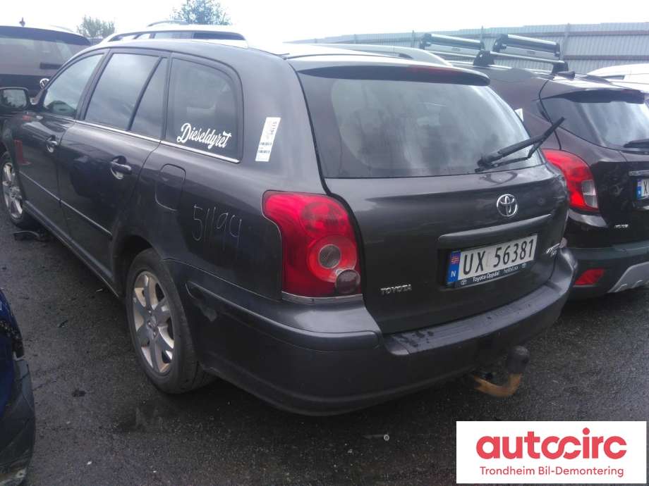 Toyota Avensis 2003-2008 (Type II) , Motorkode: 1AD-FTV, Girkassekode: 303002D151