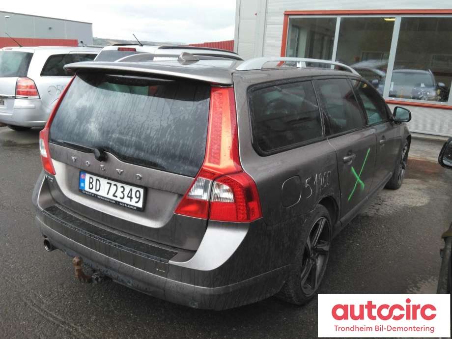 Volvo V70 2007-2013 (Type III, Fase 1) , Motorkode: D4162T, Girkassekode: MMT6