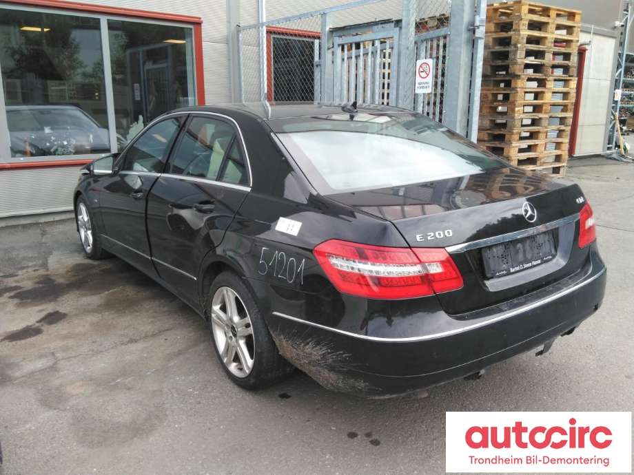 Mercedes E-Klasse 2009-2013 (Fase 1) (W212) (W212), Motorkode: 651925, Girkassekode: 72269407983781