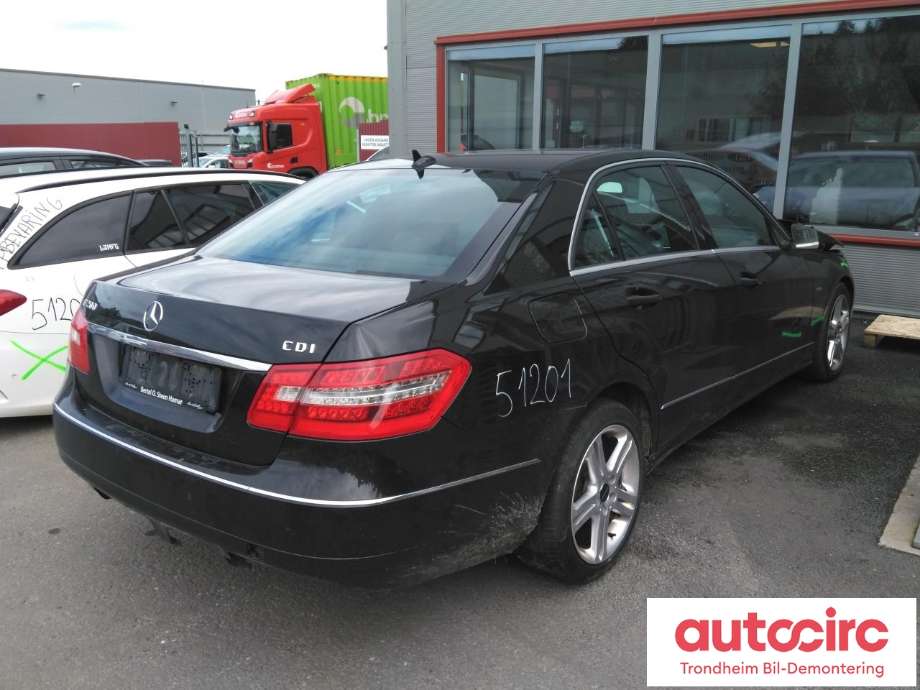 Mercedes E-Klasse 2009-2013 (Fase 1) (W212) (W212), Motorkode: 651925, Girkassekode: 72269407983781