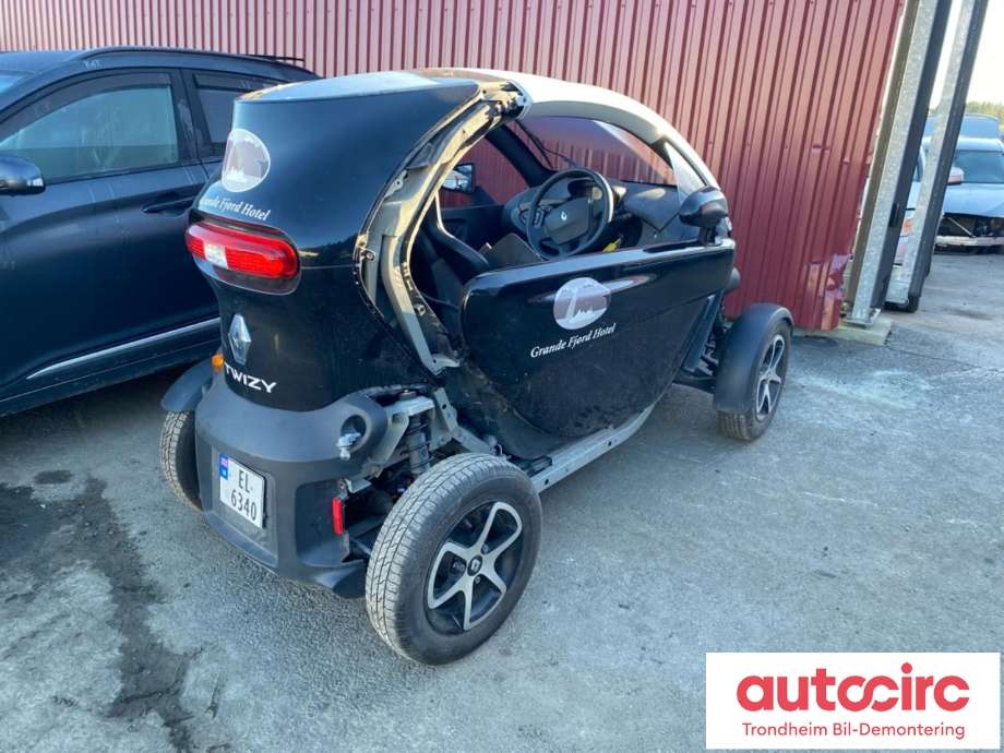 Mopedbil Renault Twizy 0-->> , Motorkode: 3CG, Girkassekode: RB0