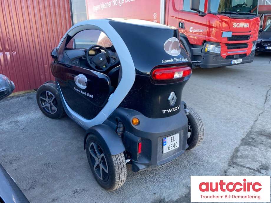 Mopedbil Renault Twizy 0-->> , Motorkode: 3CG, Girkassekode: RB0