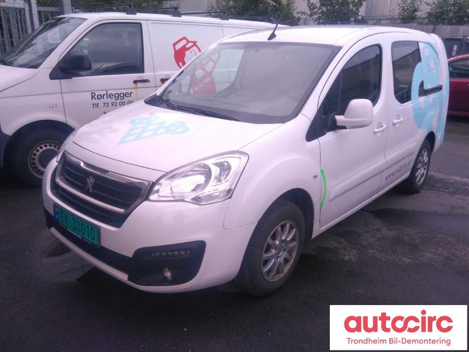 Peugeot Partner 2015-2019 (Type II, Fase 2) , Motorkode: Y51, Girkassekode: 