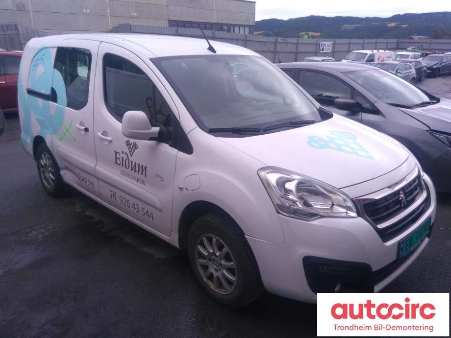Peugeot Partner 2015-2019 (Type II, Fase 2) , Motorkode: Y51, Girkassekode: 
