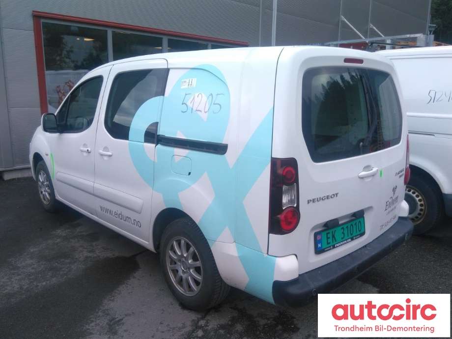 Peugeot Partner 2015-2019 (Type II, Fase 2) , Motorkode: Y51, Girkassekode: 