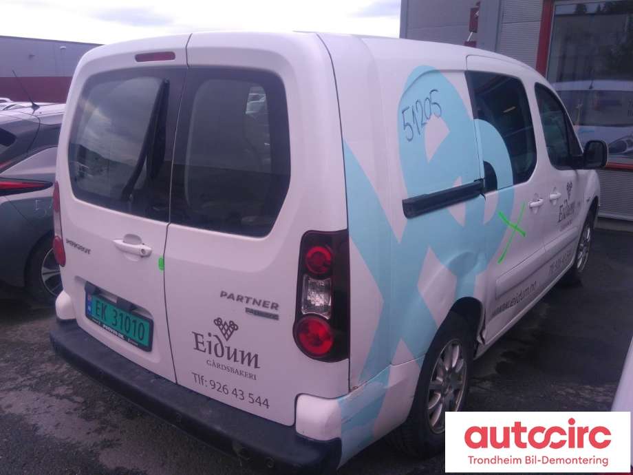 Peugeot Partner 2015-2019 (Type II, Fase 2) , Motorkode: Y51, Girkassekode: 