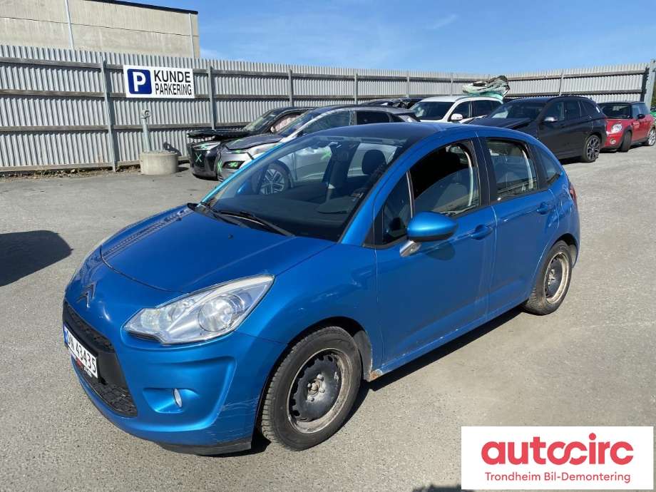 Citroën C3 2010-2016 (Type II) , Motorkode: 9H06, Girkassekode: 