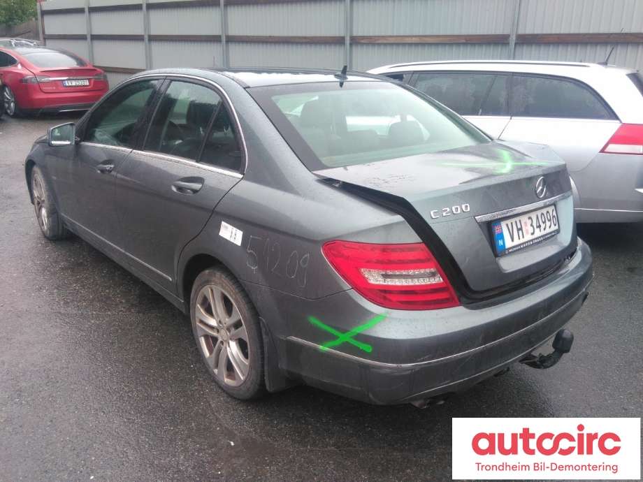 Mercedes C-Klasse 2011-2014 (Fase 2) (W204) (W204), Motorkode: OM651.913, Girkassekode: 722996
