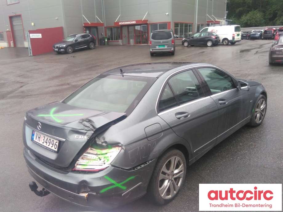 Mercedes C-Klasse 2011-2014 (Fase 2) (W204) (W204), Motorkode: OM651.913, Girkassekode: 722996