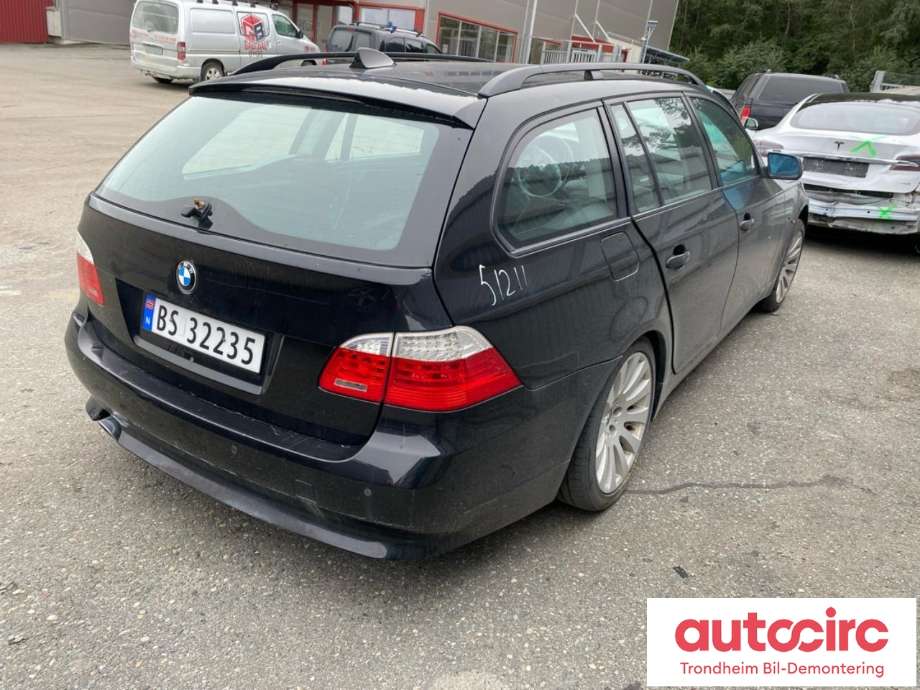 BMW 5-Serie 2003-2010 (E60/E61) (E60/E61), Motorkode: N47-D20A, Girkassekode: GA6HP19Z