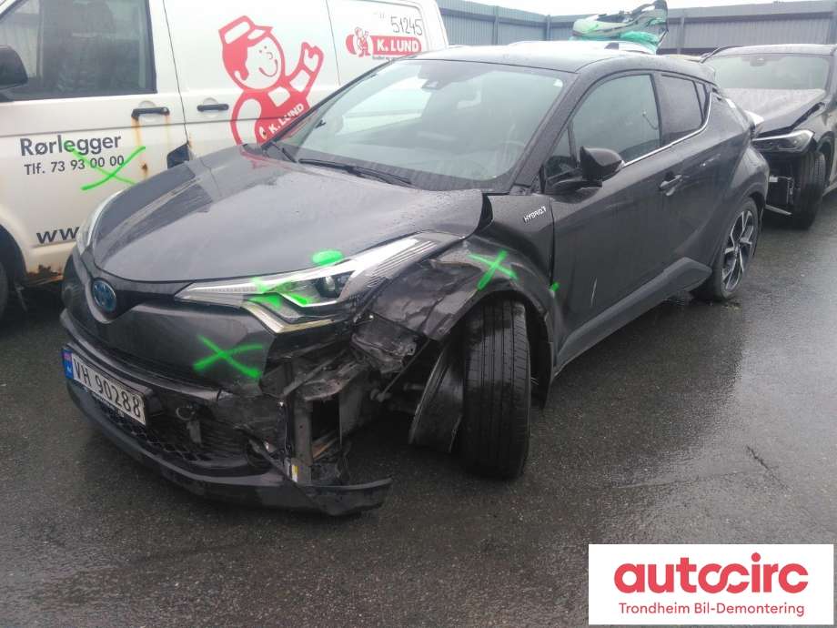 Toyota C-HR 2016-->> , Motorkode: 2ZR-FXE, Girkassekode: ZYX1
