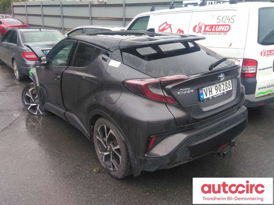 Toyota C-HR 2016-->> , Motorkode: 2ZR-FXE, Girkassekode: ZYX1