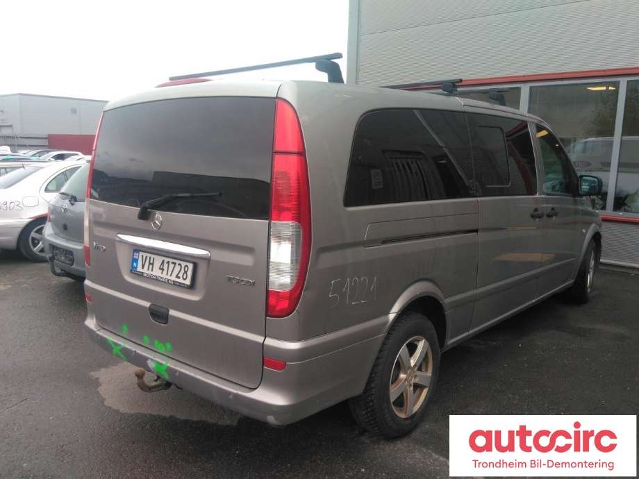 Mercedes Vito/Viano 2010-2014 (Fase 2) (W639) (W639), Motorkode: 651940, Girkassekode: 711680