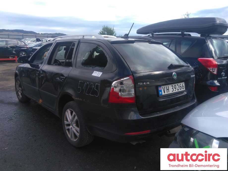Škoda Octavia 2009-2013 (Type II, Fase 2) , Motorkode: CAY, Girkassekode: 