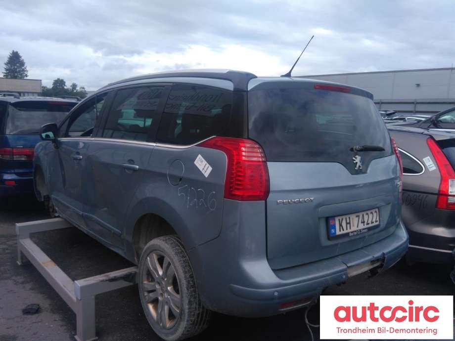 Peugeot 5008 2010-2017 (Type I) , Motorkode: 9HR, Girkassekode: