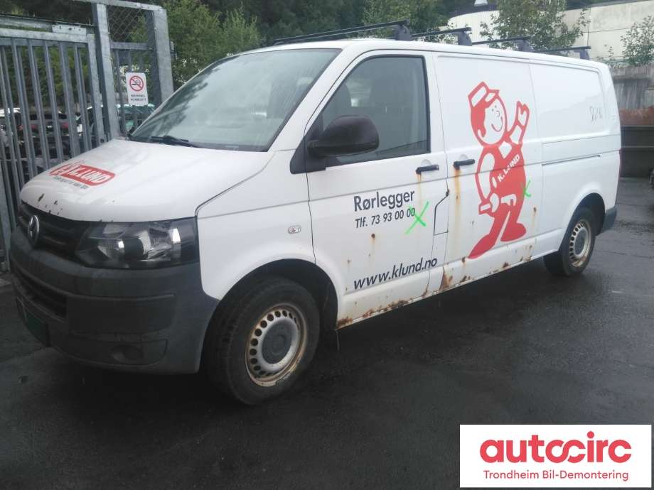 VW Transporter / Caravelle 2009-2015 (Fase 2) (T5) (T5), Motorkode: CAA, Girkassekode: 