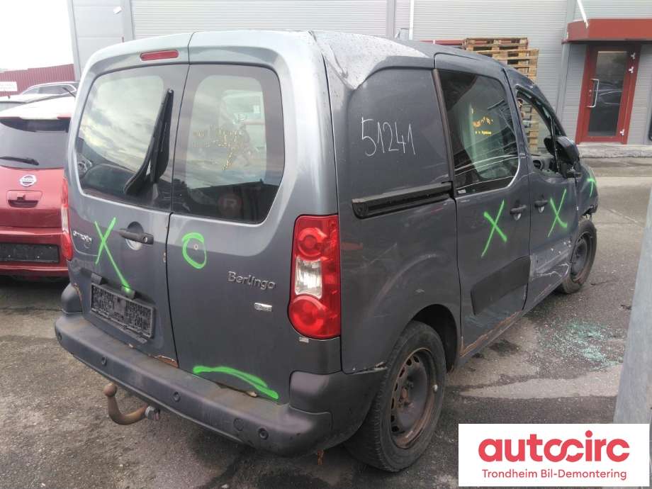 Citroën Berlingo 2008-2015 (Type II, Fase 1) , Motorkode: 9HF, Girkassekode: 