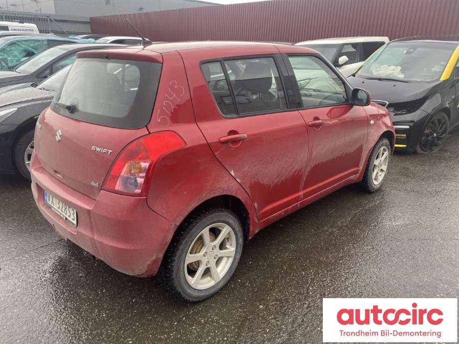 Suzuki Swift 2005-2010 , Motorkode: M13A, Girkassekode: 