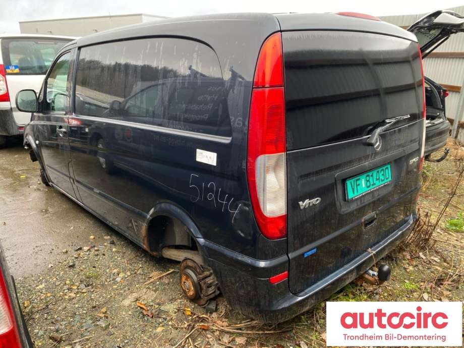 Mercedes Vito/Viano 2004-2010 (Fase 1) (W639) (W639), Motorkode: OM646.982, Girkassekode: 