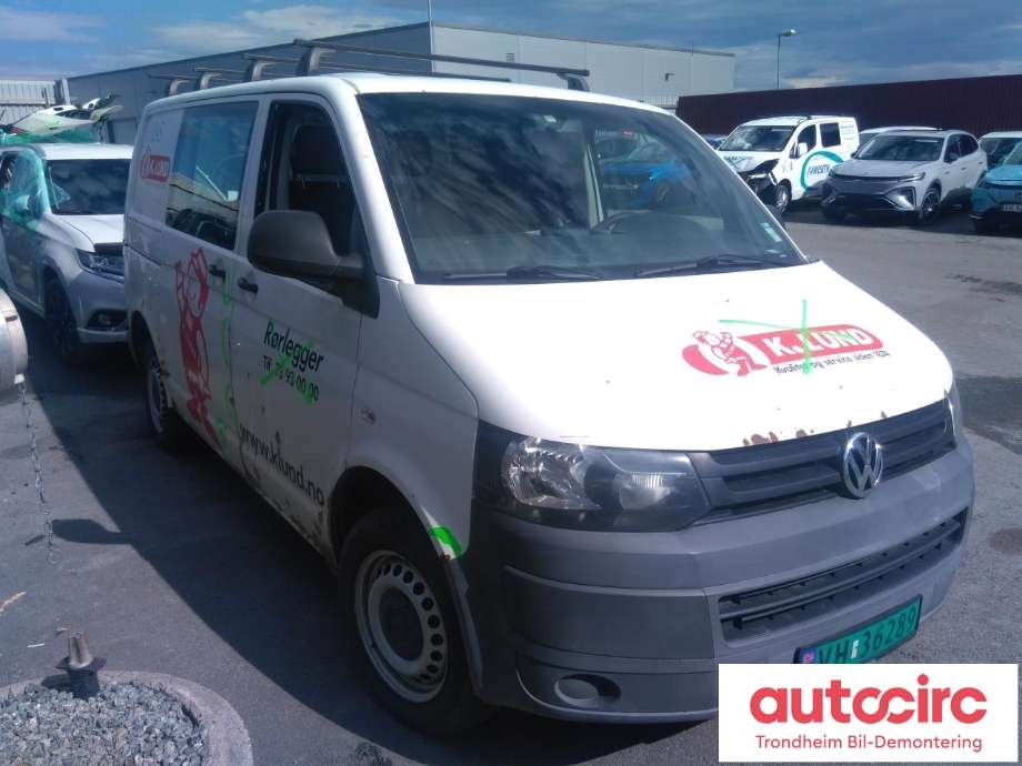 VW Transporter / Caravelle 2009-2015 (Fase 2) (T5) (T5), Motorkode: CAAC, Girkassekode: KQK