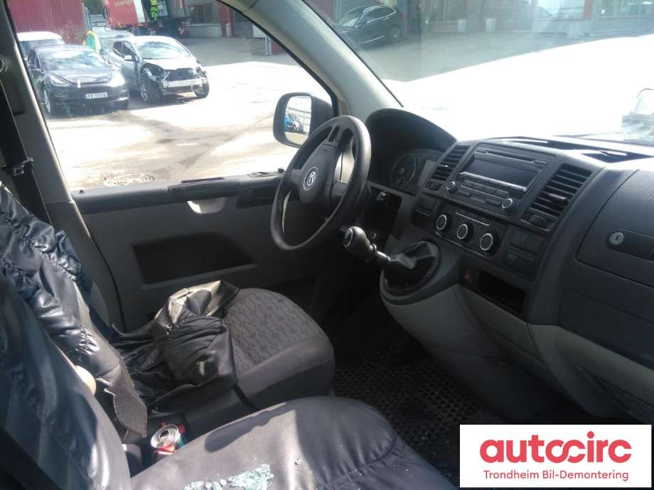 VW Transporter / Caravelle 2009-2015 (Fase 2) (T5) (T5), Motorkode: CAAC, Girkassekode: KQK
