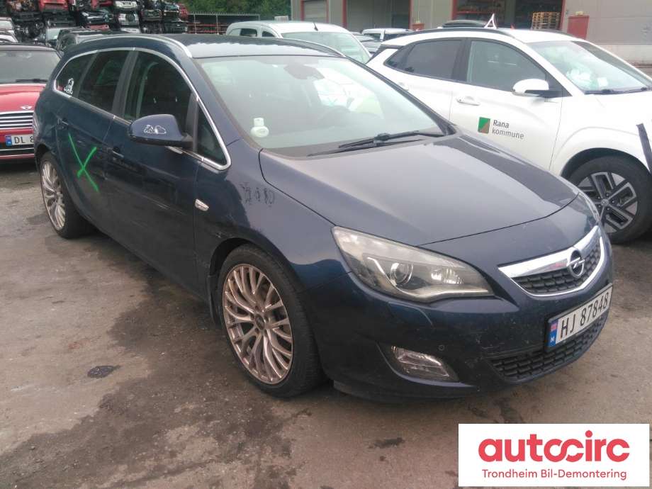 Opel Astra J 2010-2015 , Motorkode: A17DTJ, Girkassekode: MZ4