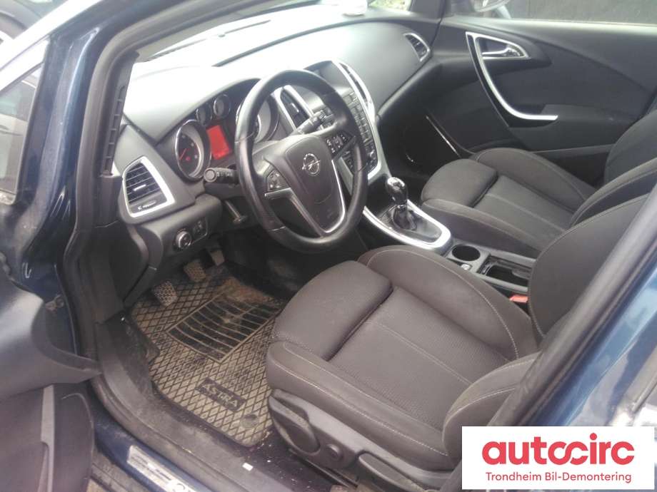 Opel Astra J 2010-2015 , Motorkode: A17DTJ, Girkassekode: MZ4