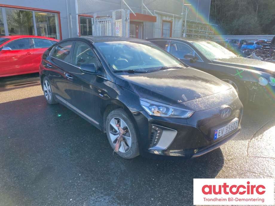 Hyundai Ioniq Electric 2016-2019 (Fase 1) , Motorkode: EM09, Girkassekode: AEEVIUJA1517