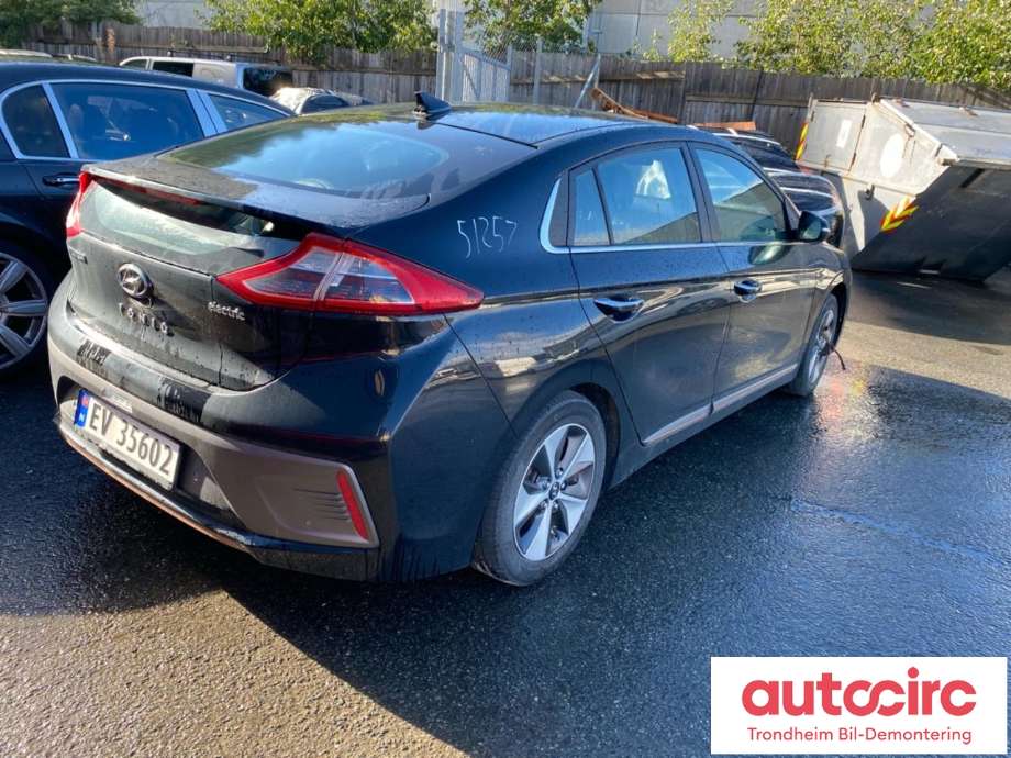 Hyundai Ioniq Electric 2016-2019 (Fase 1) , Motorkode: EM09, Girkassekode: AEEVIUJA1517