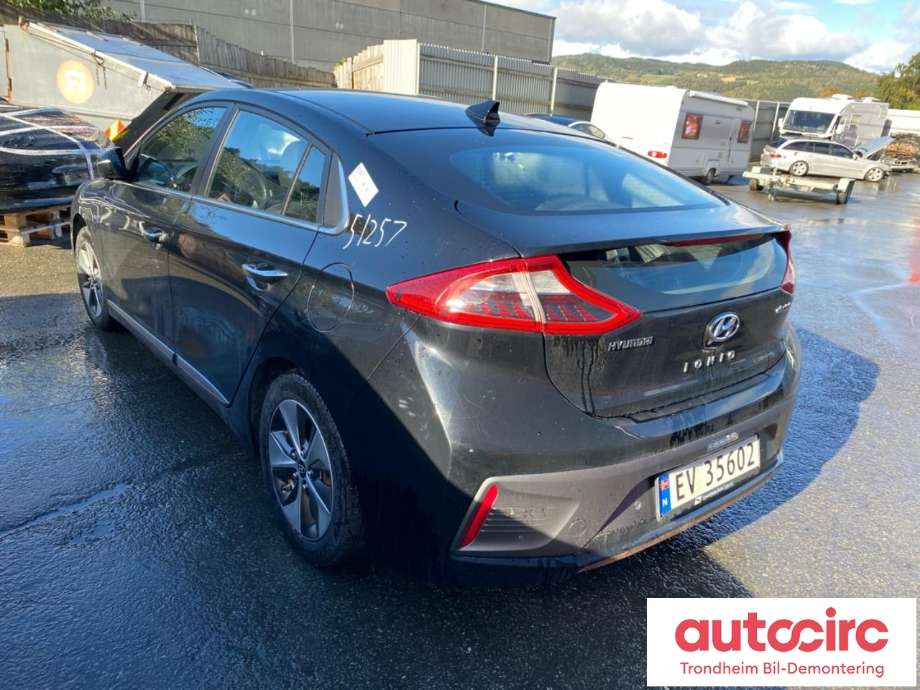 Hyundai Ioniq Electric 2016-2019 (Fase 1) , Motorkode: EM09, Girkassekode: AEEVIUJA1517