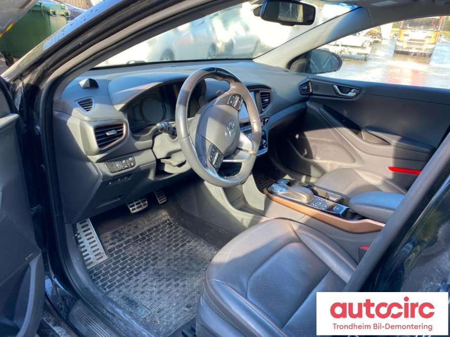 Hyundai Ioniq Electric 2016-2019 (Fase 1) , Motorkode: EM09, Girkassekode: AEEVIUJA1517