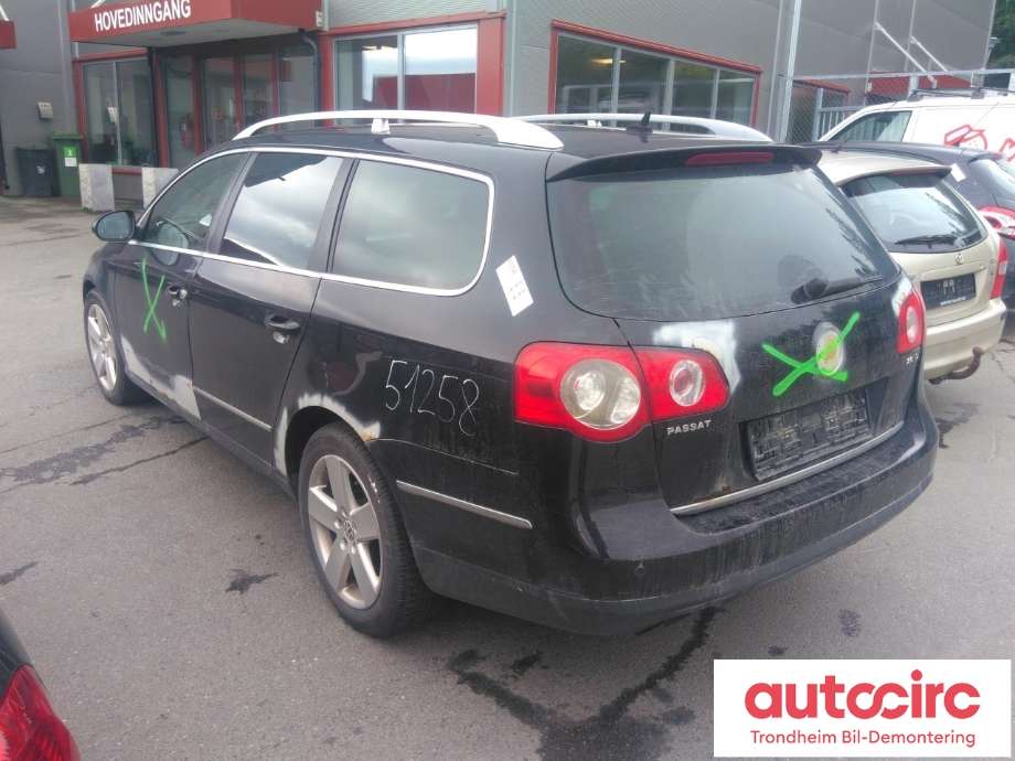 VW Passat 2005-2010 (B6) (B6), Motorkode: BKP, Girkassekode: 