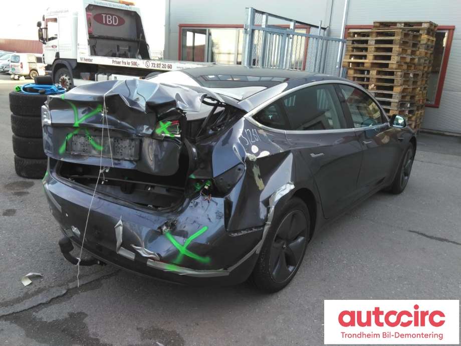Tesla Model 3 2018-2023 (Fase 1) , Motorkode: 3D1, Girkassekode: 