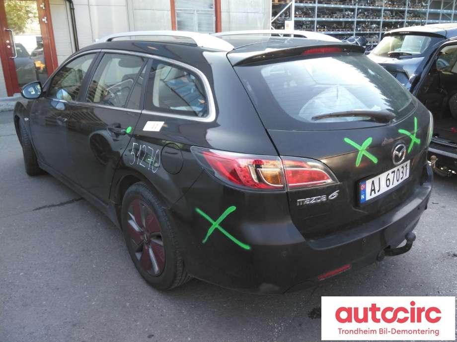 Mazda 6 2008-2010 (Type II, Fase 1) , Motorkode: RF, Girkassekode: 