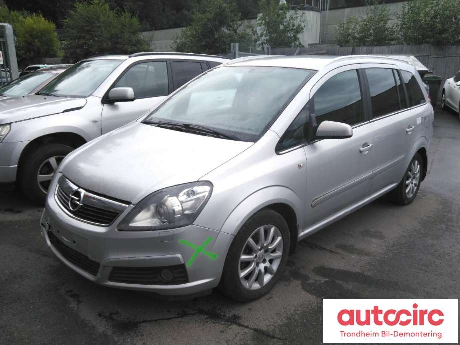 Opel Zafira B 2005-2011 , Motorkode: Z19DT, Girkassekode: 