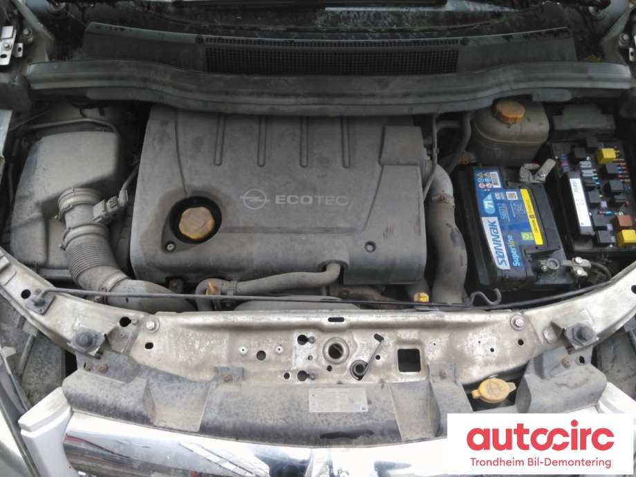 Opel Zafira B 2005-2011 , Motorkode: Z19DT, Girkassekode: 