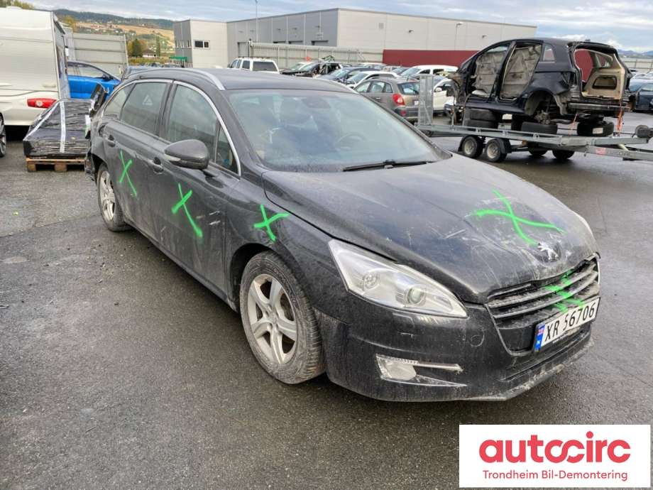 Peugeot 508 2011-2014 (Type I, Fase 1) , Motorkode: 9HL, Girkassekode: BE4L