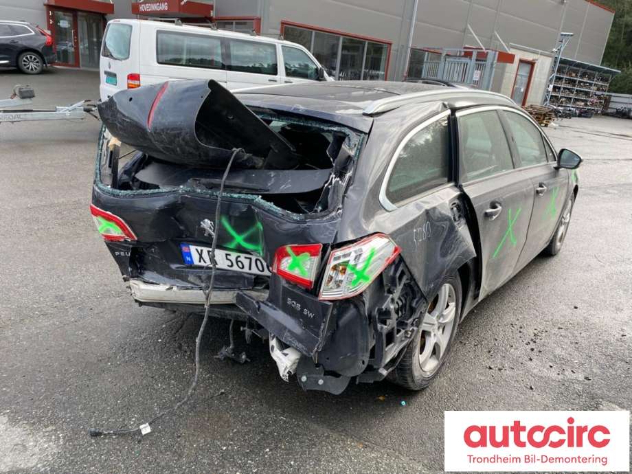 Peugeot 508 2011-2014 (Type I, Fase 1) , Motorkode: 9HL, Girkassekode: BE4L