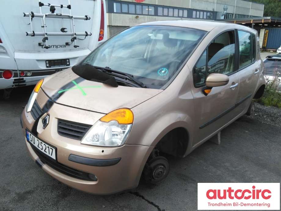 Renault Modus 2006-2008 , Motorkode: K4J G7, Girkassekode: JH3