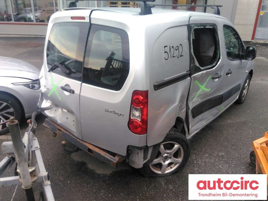 Citroën Berlingo 2008-2015 (Type II, Fase 1) , Motorkode: 9HT, Girkassekode: BE4L