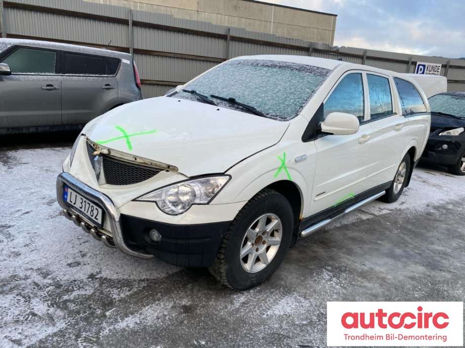 SsangYong Actyon 2007-2013 , Motorkode: 664951, Girkassekode: 