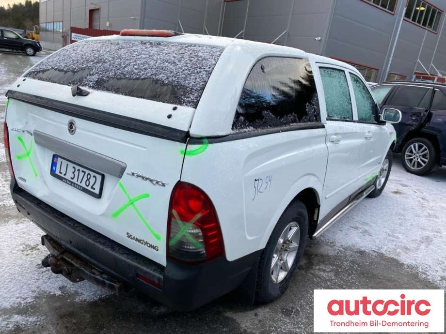 SsangYong Actyon 2007-2013 , Motorkode: 664951, Girkassekode: 
