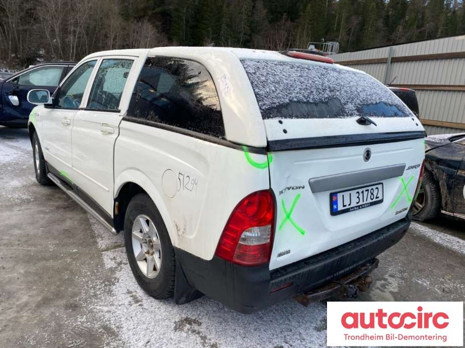 SsangYong Actyon 2007-2013 , Motorkode: 664951, Girkassekode: 