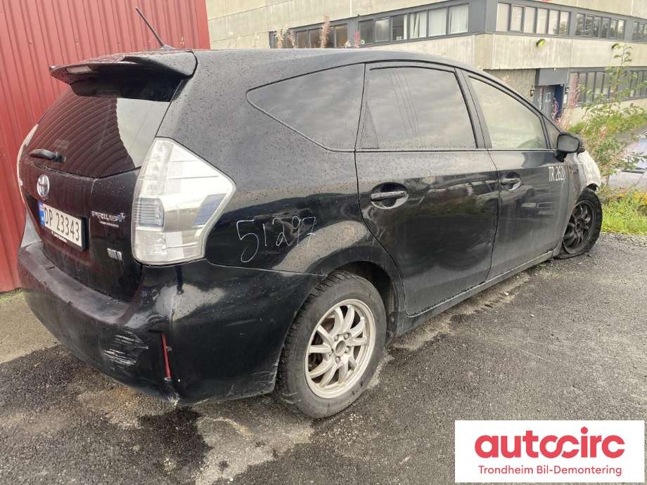 Toyota Prius +7 2012-2020 (Type III) (stasjonsvogn) (stasjonsvogn), Motorkode: 2ZR-FXE, Girkassekode: