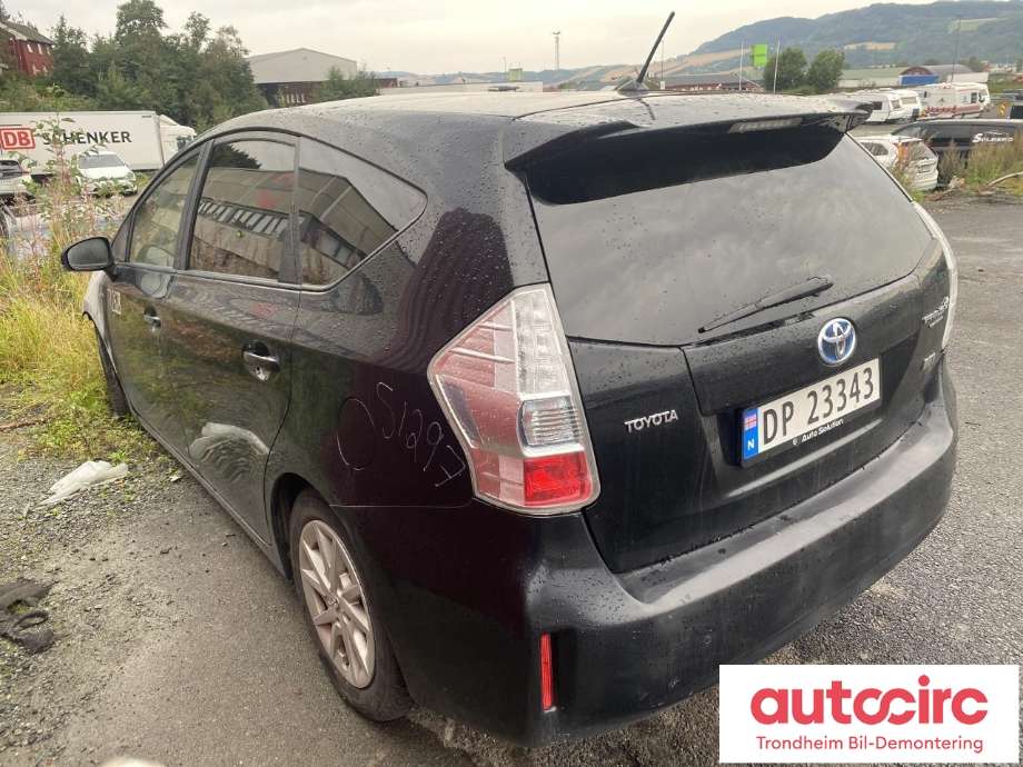 Toyota Prius +7 2012-2020 (Type III) (stasjonsvogn) (stasjonsvogn), Motorkode: 2ZR-FXE, Girkassekode: