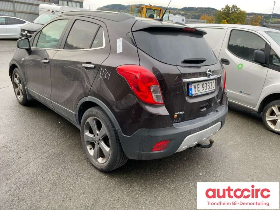 Opel Mokka 2012-2016 (Type I, Fase 1) , Motorkode: A17DTS, Girkassekode: MZ4