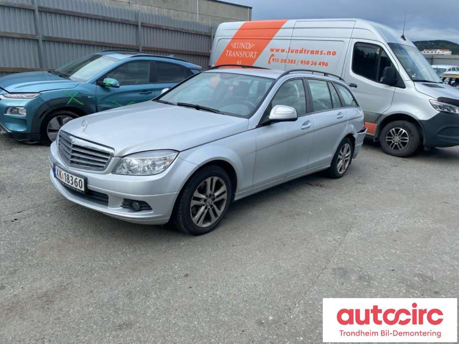 Mercedes C-Klasse 2007-2011 (Fase 1) (W204) (W204), Motorkode: OM646.811, Girkassekode: 722699