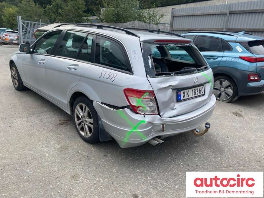 Mercedes C-Klasse 2007-2011 (Fase 1) (W204) (W204), Motorkode: OM646.811, Girkassekode: 722699